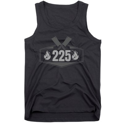 Bbq Barbeque Grilling 225 Degrees Smoking Meat Dad Father Tank Top