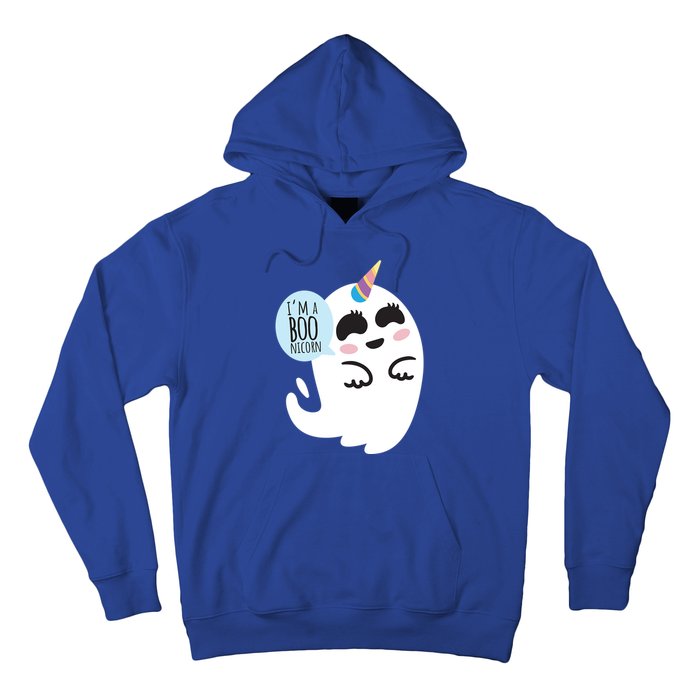 Boonicorn Boo Ghost Unicorn Cute Funny Halloween Costume Gift Hoodie