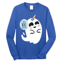 Boonicorn Boo Ghost Unicorn Cute Funny Halloween Costume Gift Long Sleeve Shirt