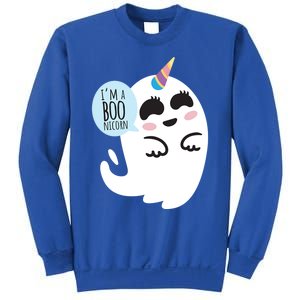 Boonicorn Boo Ghost Unicorn Cute Funny Halloween Costume Gift Sweatshirt