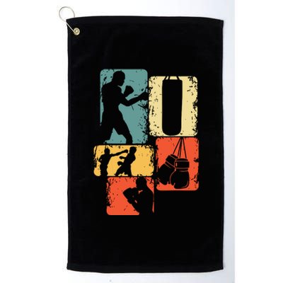 Boxer Boxing Gift Platinum Collection Golf Towel