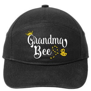 Beekeeper Beekeeping Grandma Bee 7-Panel Snapback Hat