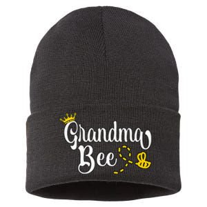 Beekeeper Beekeeping Grandma Bee Sustainable Knit Beanie