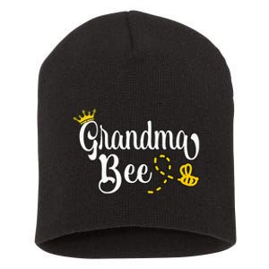 Beekeeper Beekeeping Grandma Bee Short Acrylic Beanie