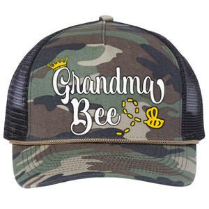 Beekeeper Beekeeping Grandma Bee Retro Rope Trucker Hat Cap