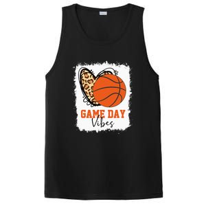 Bleached Basketball Game Day Vibes Basketball Mom PosiCharge Competitor Tank