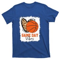 Bleached Basketball Game Day Vibes Basketball Mom T-Shirt