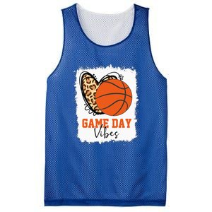 Bleached Basketball Game Day Vibes Basketball Mom Mesh Reversible Basketball Jersey Tank