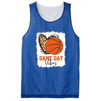 Bleached Basketball Game Day Vibes Basketball Mom Mesh Reversible Basketball Jersey Tank