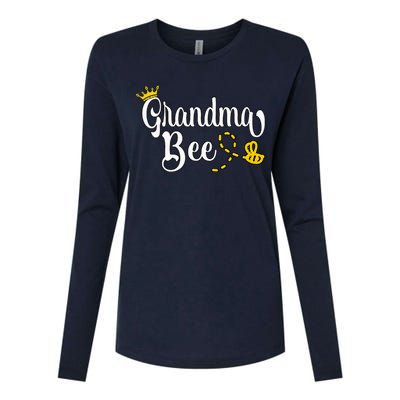 Beekeeper Beekeeping Grandma Bee Womens Cotton Relaxed Long Sleeve T-Shirt