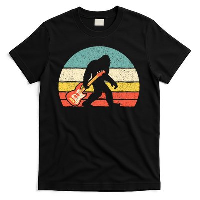 Bigfoot Bass Guitar Bass Player Bassist Music Guitarist T-Shirt