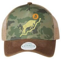Bitcoin Bull Graph Bullish Btc Crypto Cryptocurrency Trader Legacy Tie Dye Trucker Hat