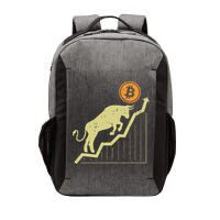 Bitcoin Bull Graph Bullish Btc Crypto Cryptocurrency Trader Vector Backpack