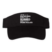 Bbq Barbecue Grilling Butt Rubbed Pork Pulled Pitmaster Dad Valucap Bio-Washed Visor