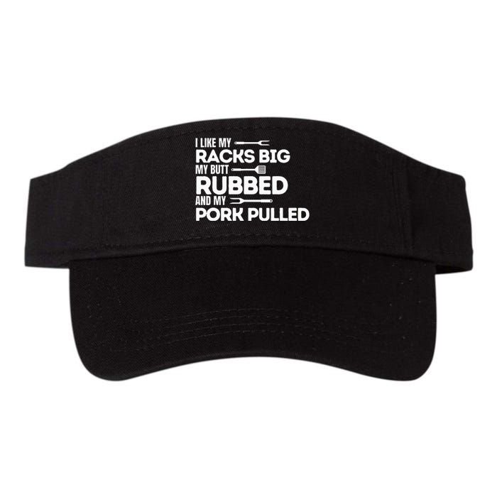 Bbq Barbecue Grilling Butt Rubbed Pork Pulled Pitmaster Dad Valucap Bio-Washed Visor