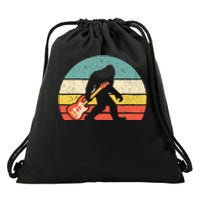 Bigfoot Bass Guitar Bass Player Bassist Music Guitarist Drawstring Bag