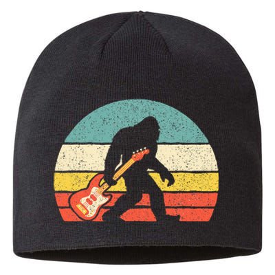 Bigfoot Bass Guitar Bass Player Bassist Music Guitarist Sustainable Beanie