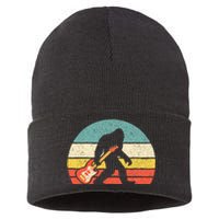 Bigfoot Bass Guitar Bass Player Bassist Music Guitarist Sustainable Knit Beanie