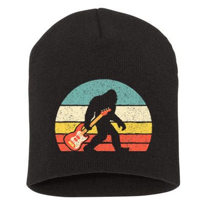 Bigfoot Bass Guitar Bass Player Bassist Music Guitarist Short Acrylic Beanie