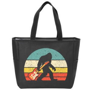 Bigfoot Bass Guitar Bass Player Bassist Music Guitarist Zip Tote Bag