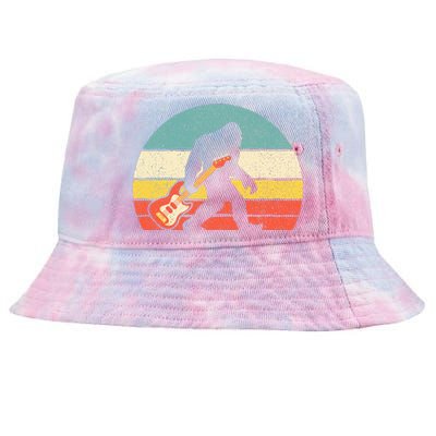 Bigfoot Bass Guitar Bass Player Bassist Music Guitarist Tie-Dyed Bucket Hat