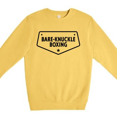 Bareknuckle Boxing Gift Premium Crewneck Sweatshirt