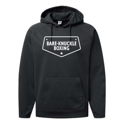 Bareknuckle Boxing Gift Performance Fleece Hoodie