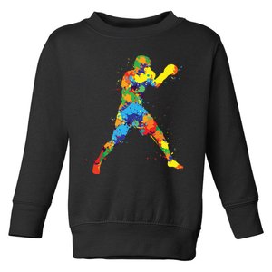 Boxing Boxer Gift Toddler Sweatshirt