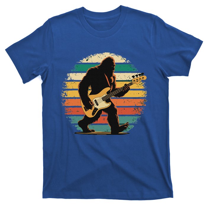 Bigfoot Bass Guitar Bass Player Gifts Bass Player T-Shirt