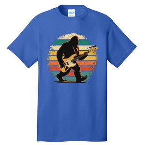 Bigfoot Bass Guitar Bass Player Gifts Bass Player Tall T-Shirt