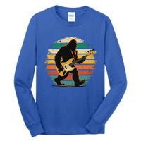 Bigfoot Bass Guitar Bass Player Gifts Bass Player Tall Long Sleeve T-Shirt