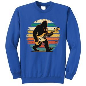 Bigfoot Bass Guitar Bass Player Gifts Bass Player Tall Sweatshirt