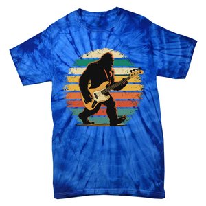 Bigfoot Bass Guitar Bass Player Gifts Bass Player Tie-Dye T-Shirt