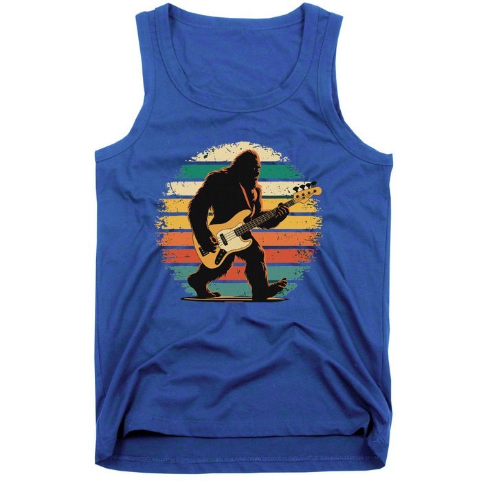 Bigfoot Bass Guitar Bass Player Gifts Bass Player Tank Top