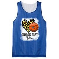 Bleached Basketball Game Day Vibes Basketball Mom Game Day Funny Gift Mesh Reversible Basketball Jersey Tank