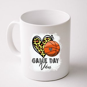 Bleached Basketball Game Day Vibes Basketball Mom Game Day Funny Gift Coffee Mug