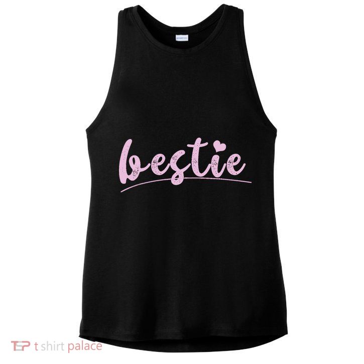 Bestie - Bestie Gifts Cute BFF Outfit Best Friend Outfit Ladies PosiCharge Tri-Blend Wicking Tank