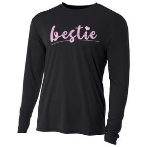 Bestie - Bestie Gifts Cute BFF Outfit Best Friend Outfit Cooling Performance Long Sleeve Crew