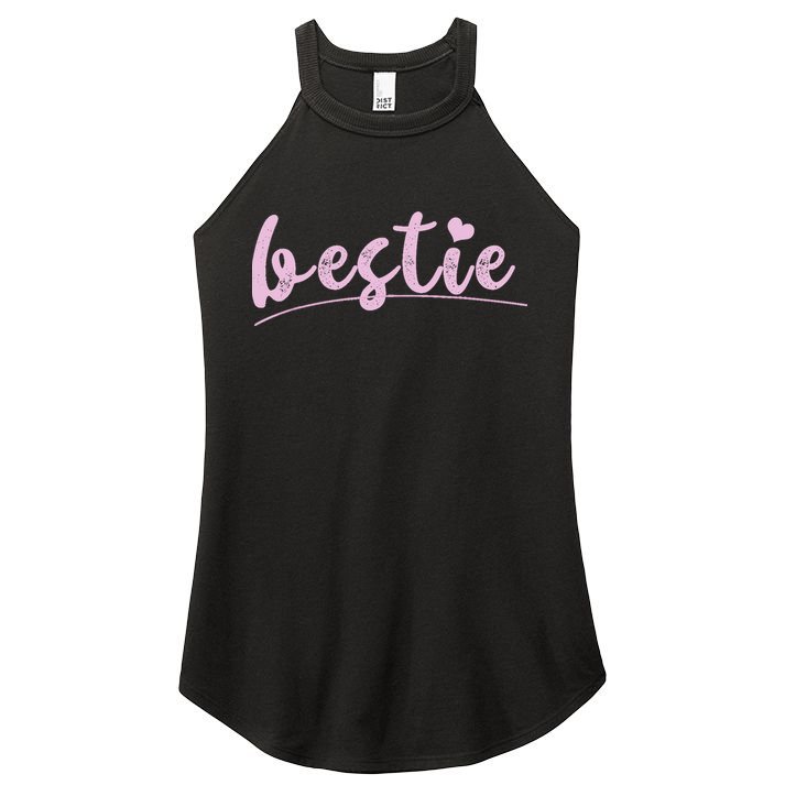Bestie - Bestie Gifts Cute BFF Outfit Best Friend Outfit Women's Perfect Tri Rocker Tank