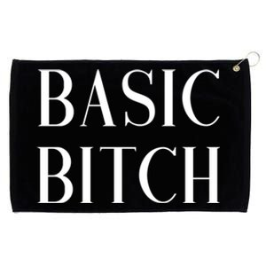 Basic Bitch Gift Grommeted Golf Towel