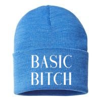 Basic Bitch Gift Sustainable Knit Beanie