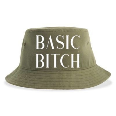 Basic Bitch Gift Sustainable Bucket Hat