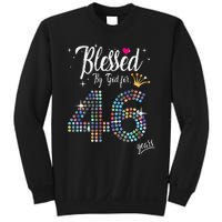 Blessed By God For 46 Years 46th Birthday Anniversary Sweatshirt