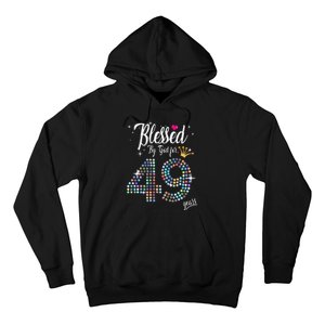 Blessed By God For 49 Years 49th Birthday Anniversary Hoodie