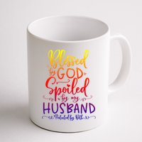Blessed By God Spoiled By My Husband Protected By Both Gift Mug