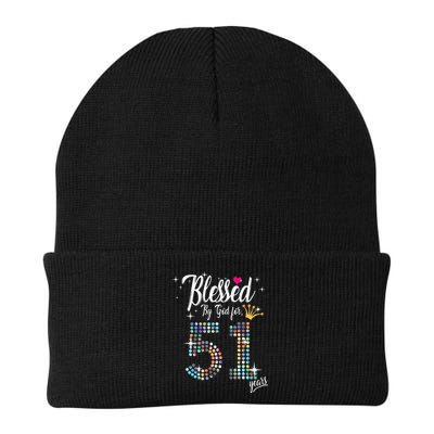 Blessed By God For 51 Years 51st Birthday Anniversary Beanie