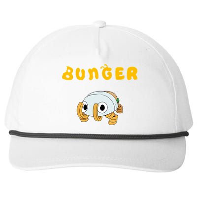 Bugsnax Bunger Gift Idea For Fans Snapback Five-Panel Rope Hat