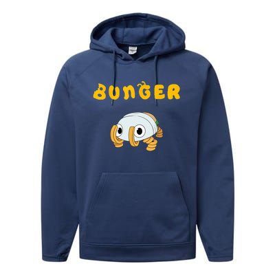 Bugsnax Bunger Gift Idea For Fans Performance Fleece Hoodie