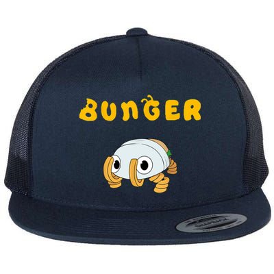 Bugsnax Bunger Gift Idea For Fans Flat Bill Trucker Hat