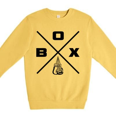 Boxing Boxing Gift Premium Crewneck Sweatshirt